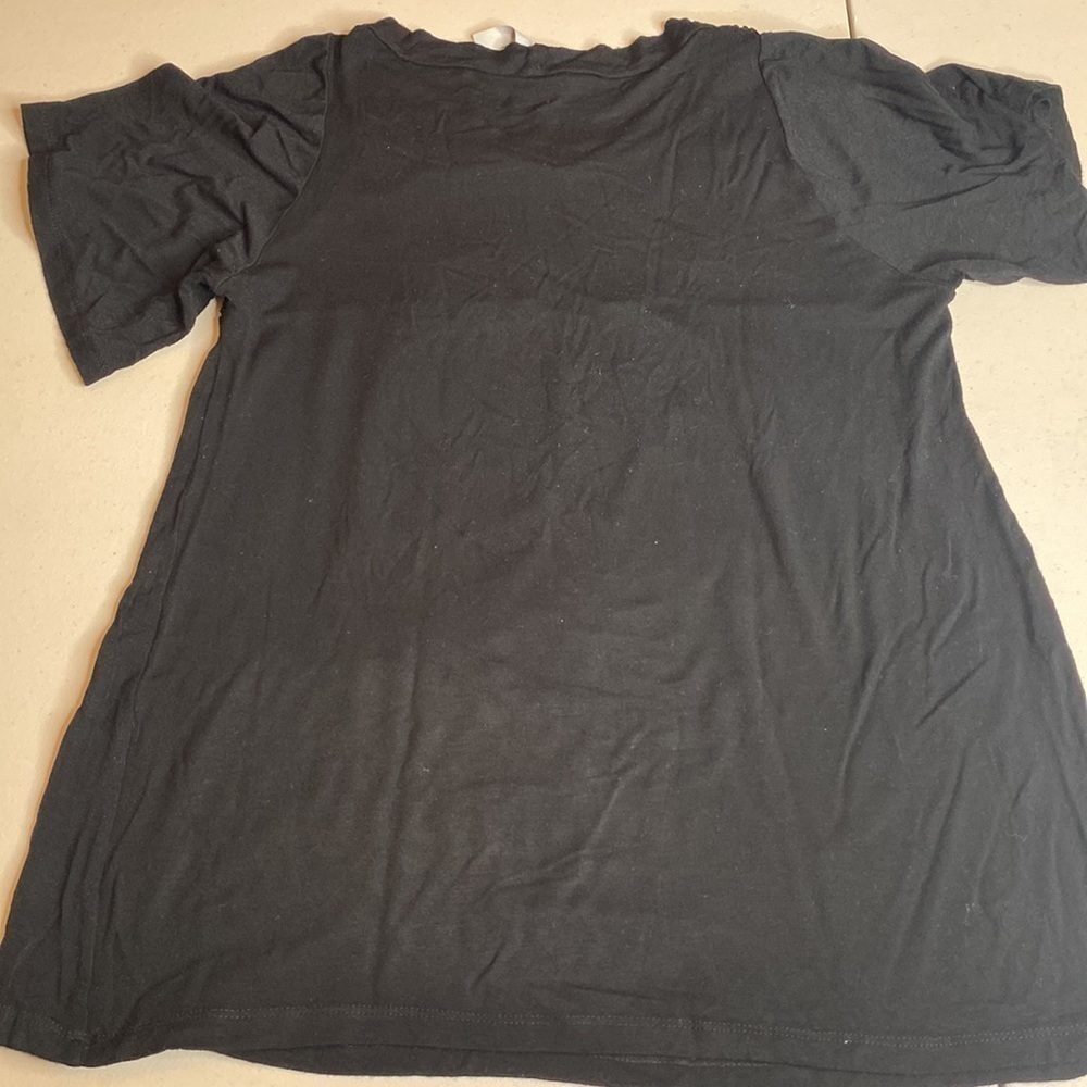 Team 88 Black T-shirt with Sequin Chest - Picture 9 of 13